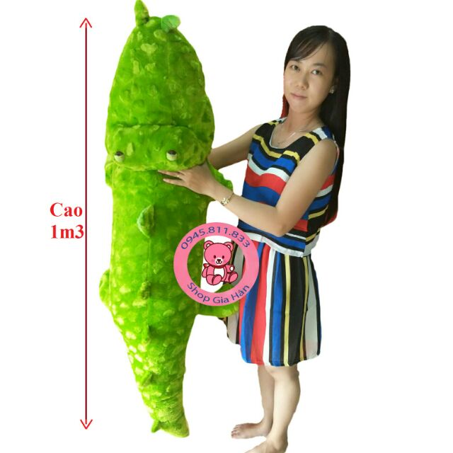 Gối ôm cá sấu 1m3