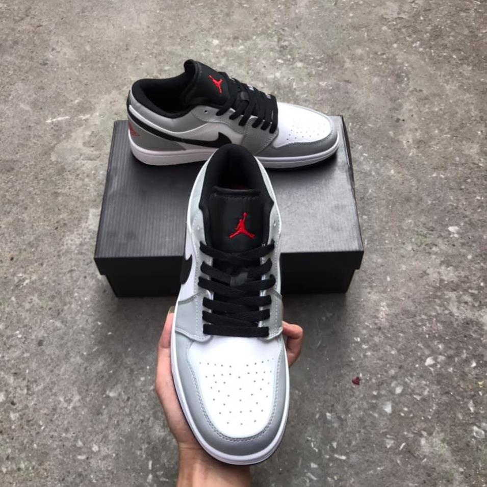 Giày thể thao Jordan cổ thấp xám xanh paris, Giày jordan low các màu hot nhất dễ phối đồ nam nữ Full Box Bill | BigBuy360 - bigbuy360.vn