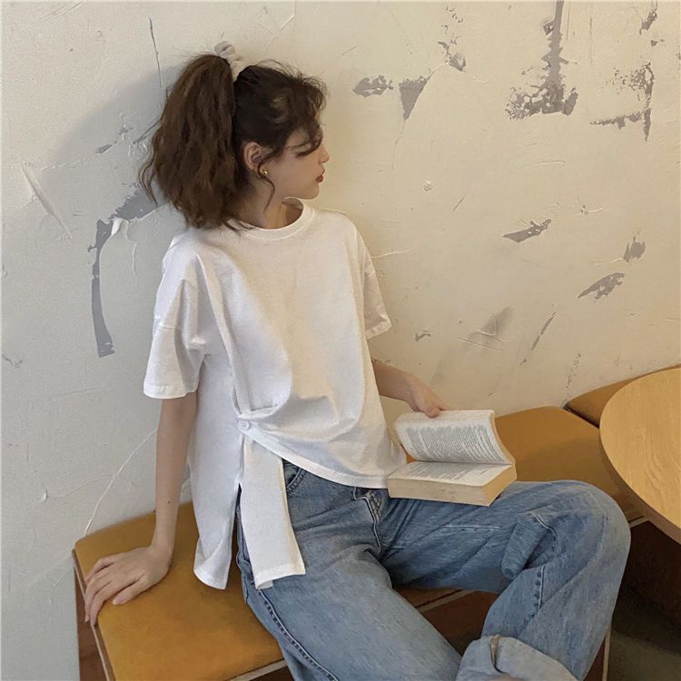 Áo Thun NgắN Tay Cổ TròN ThờI Trang Cho Nữ JL-TX-434