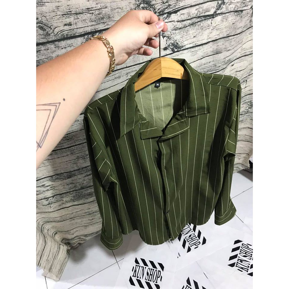 [Cường Store] Sơmi sọc vải lụa mềm | BigBuy360 - bigbuy360.vn