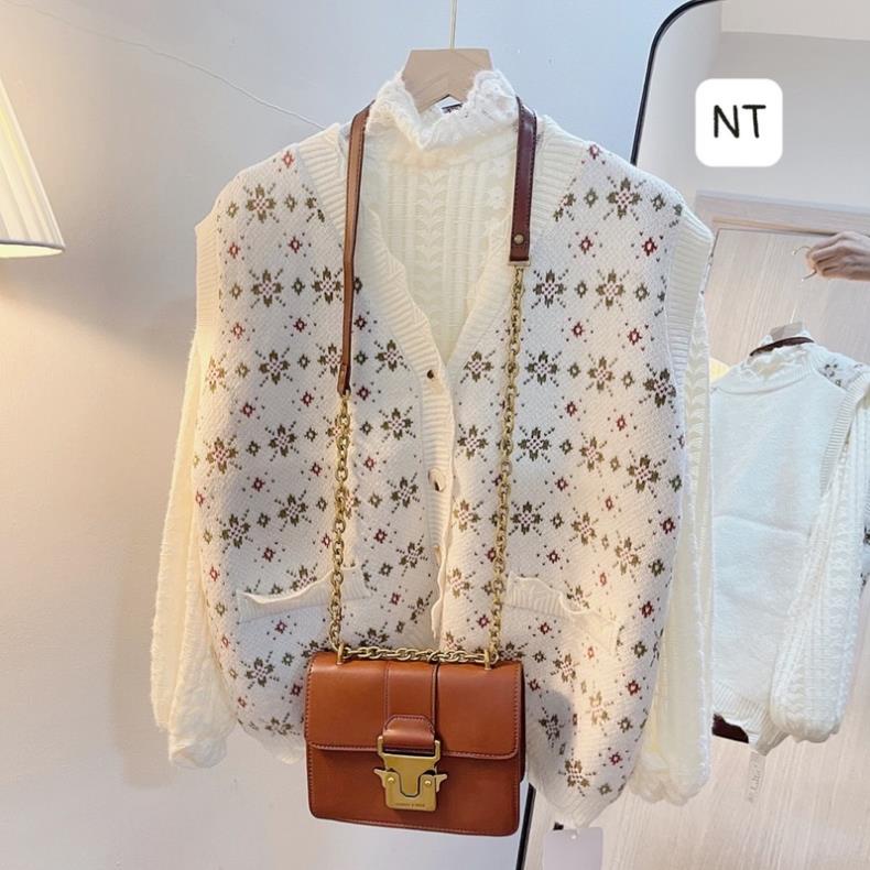 SÉT ÁO GHILE LEN HOA NHÍ + SƠ MI REN CHO NỮ