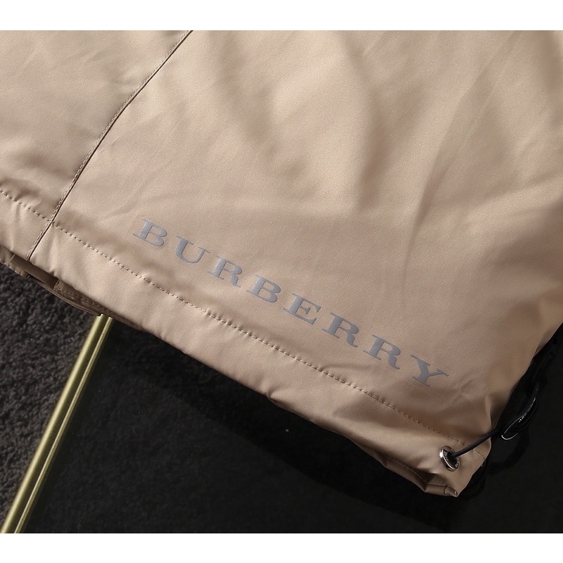 Áo khoác phao gió nam thương hiệu Burberry BBR cao cấp thiết kế đơn giản thời trang