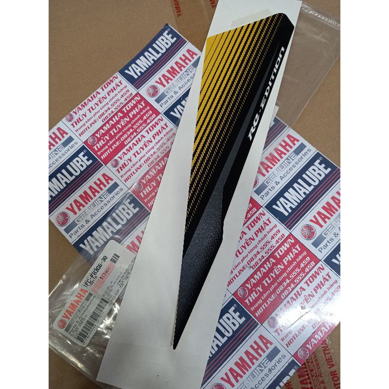 Tem xe vàng 0251 SIRIUS FI chính hãng yamaha 1FCF83G63000