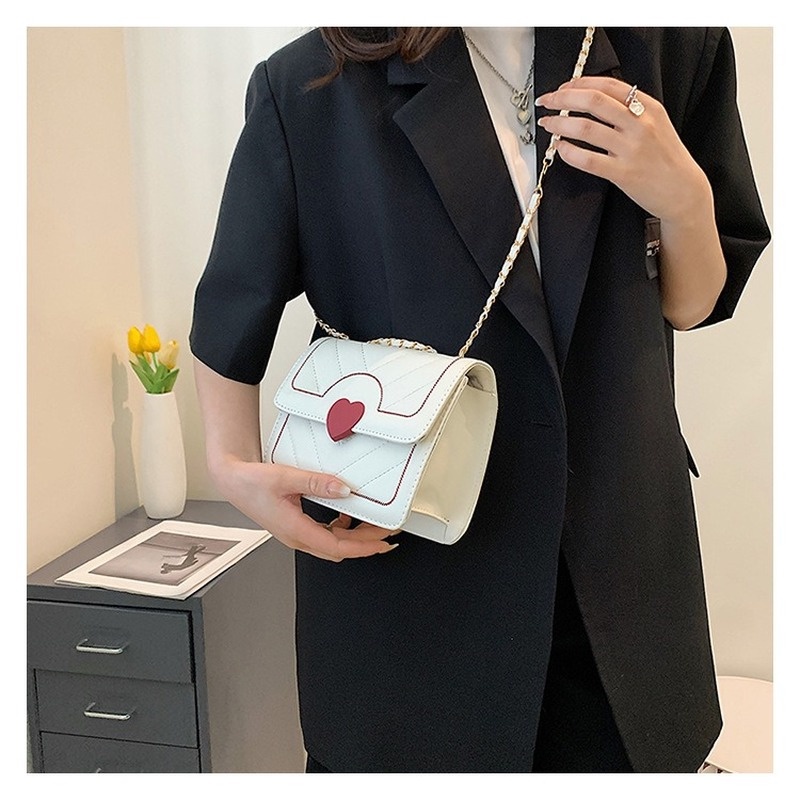 Túi Đeo Chéo Vai Kiểu Vuông Nhỏ Họa Tiết Thêu NB00232