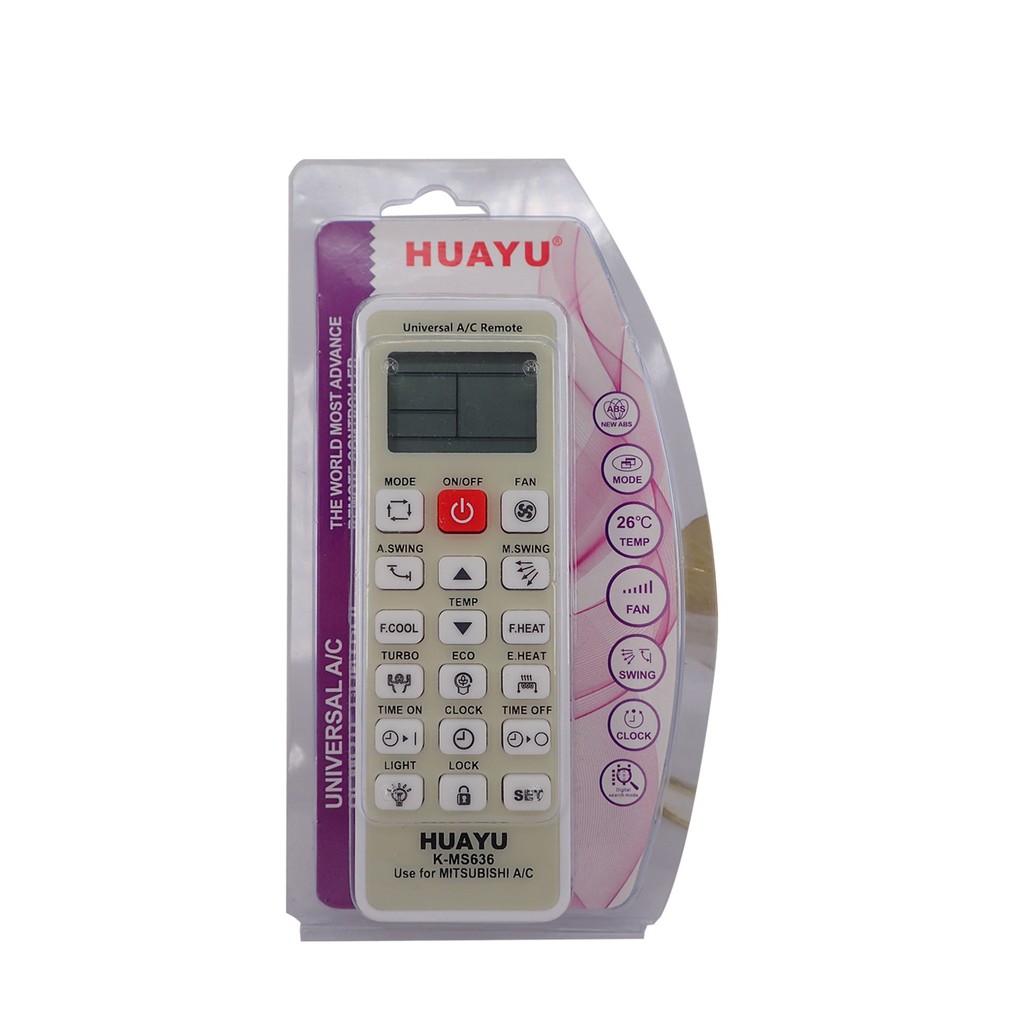 Remote máy lạnh MITSUBISHI K-MS636 - Điều khiển điều hòa MITSUBISHI K-MS636