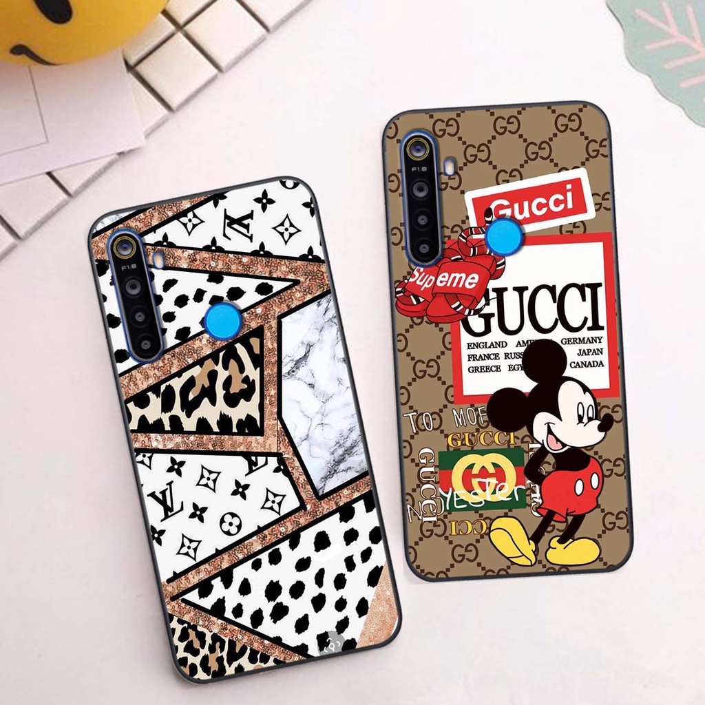 Ốp lưng OPPO  REALME 5 / REALME C3 hình thương hiệu, thời trang, cute, đáng yêu