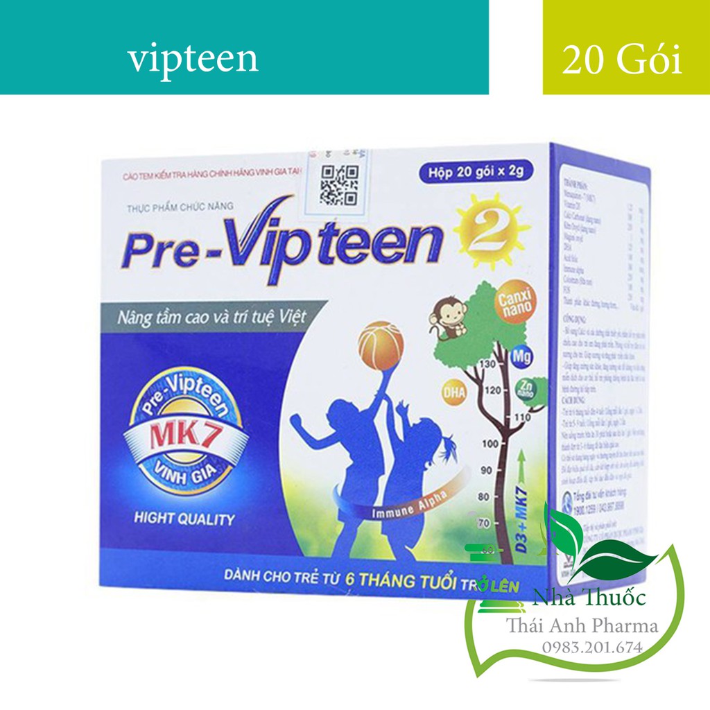 VIPTEEN - Hỗ Trợ Tăng Chiều Cao