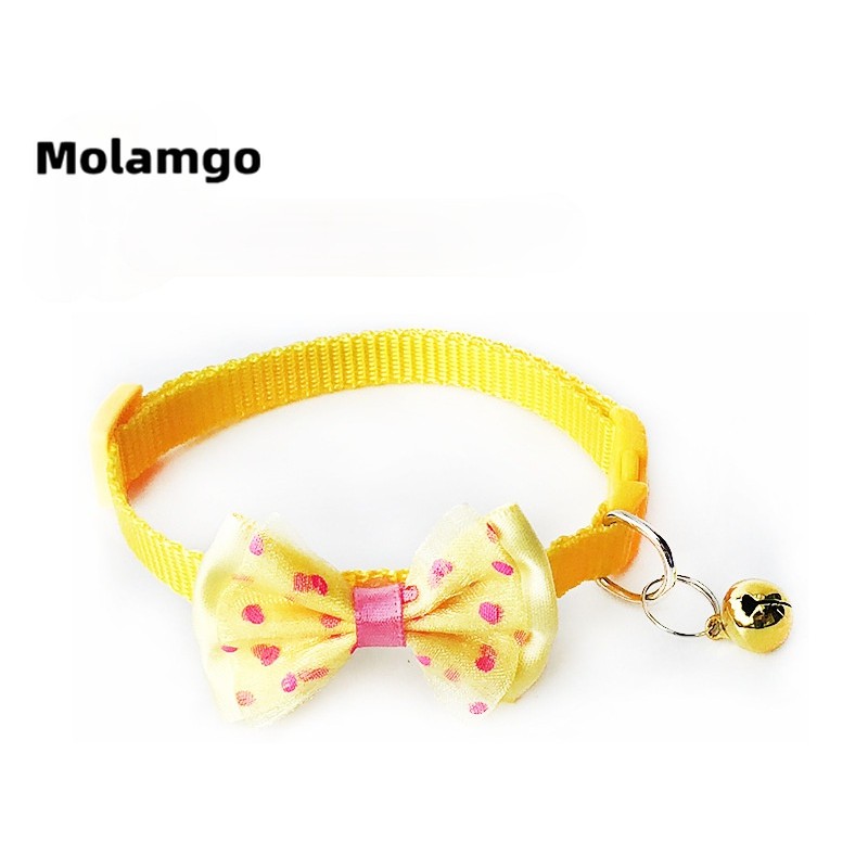 Vòng Cổ Đính Nơ Nhiều Màu Sắc Xinh Xắn Cho Thú Cưng