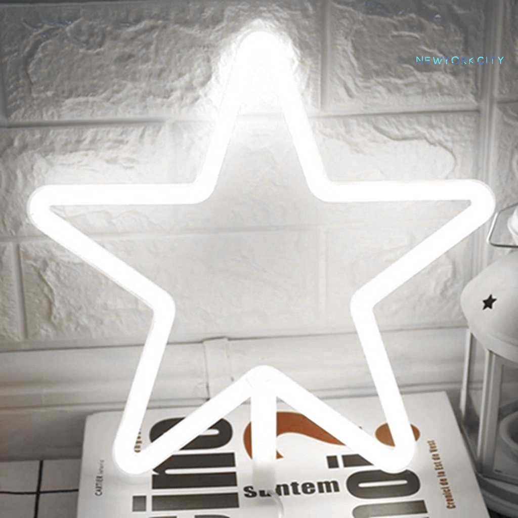 Đèn LED Gắn Tường Hình Ngôi Sao Dùng Pin Sạc USB / Trang Trí Tiệc