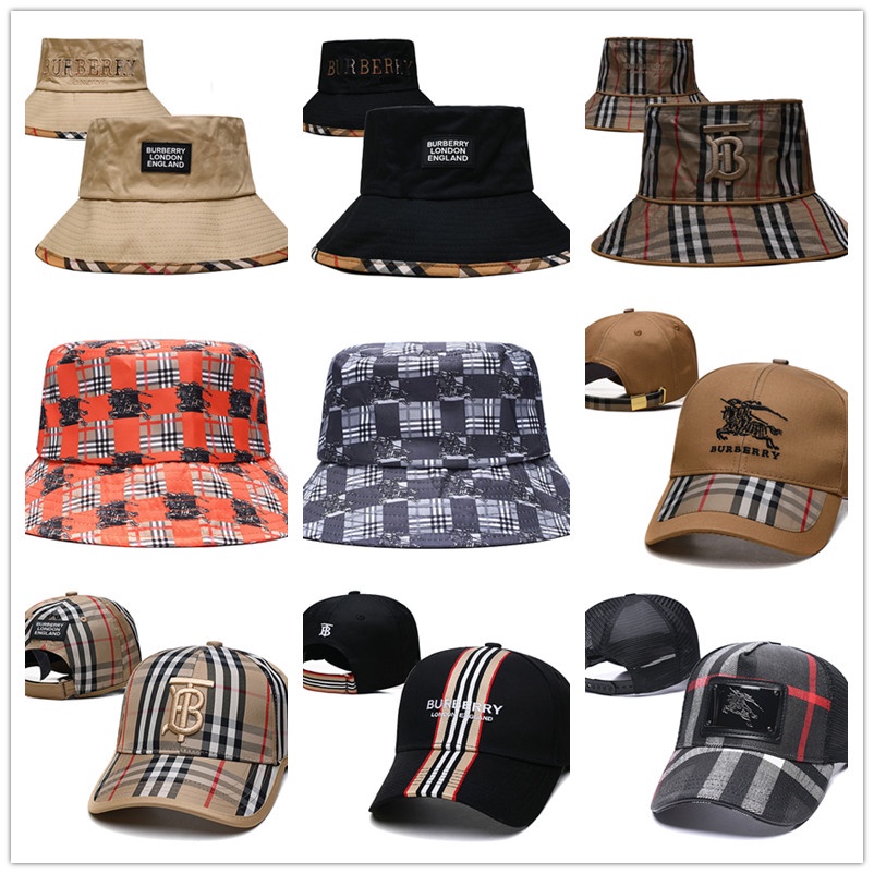 Nón Lưỡi Trai Burberry Phong Cách Hip Hop Cho Nam Nữ