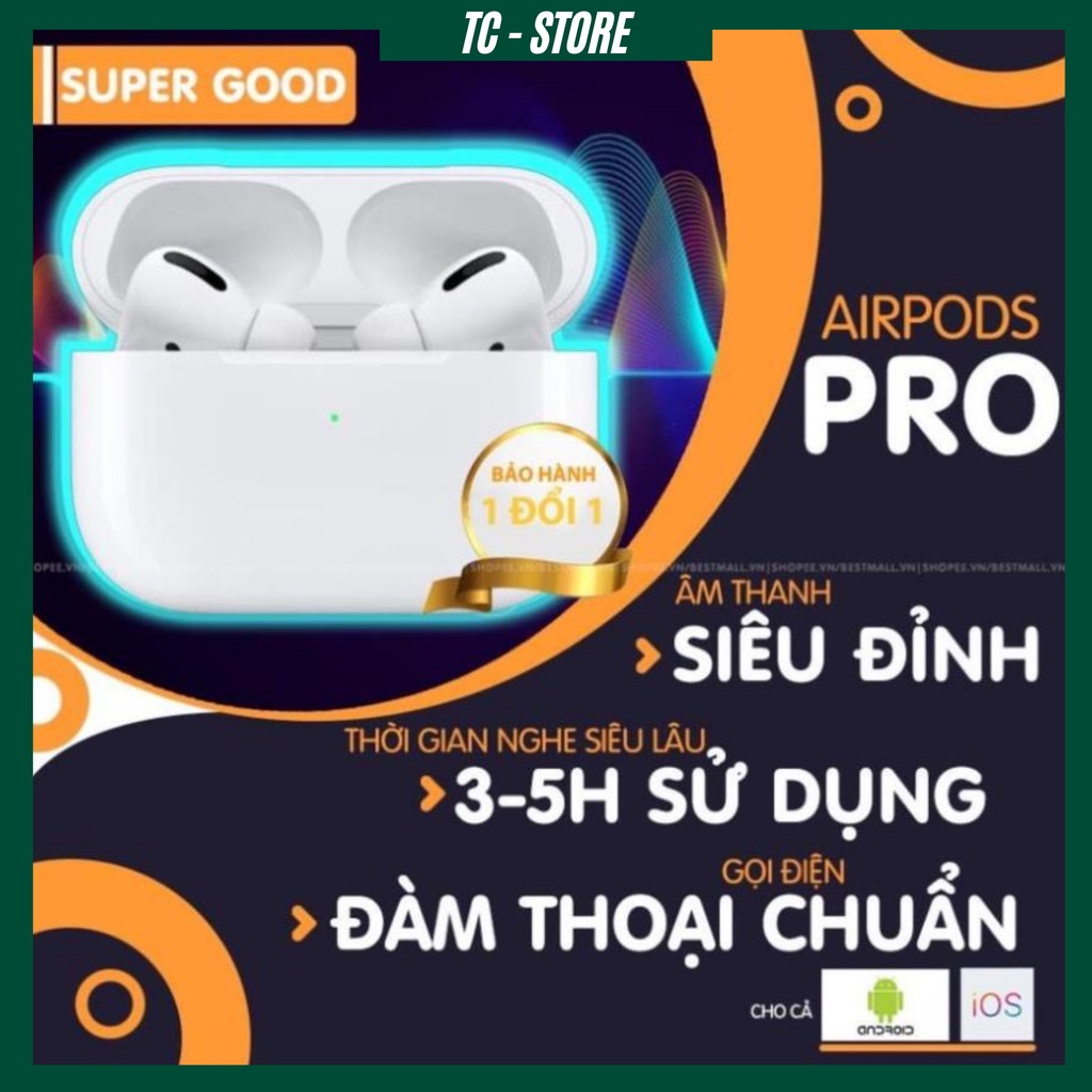 ⚡ Xả hàng ⚡ Tai Nghe Không Dây Nhét Tai Bluetooth Inpods ProAir Kèm Ốp Bảo Vệ | Full Chức Năng