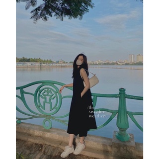 Tha110x6118 váy sát nách form thụng