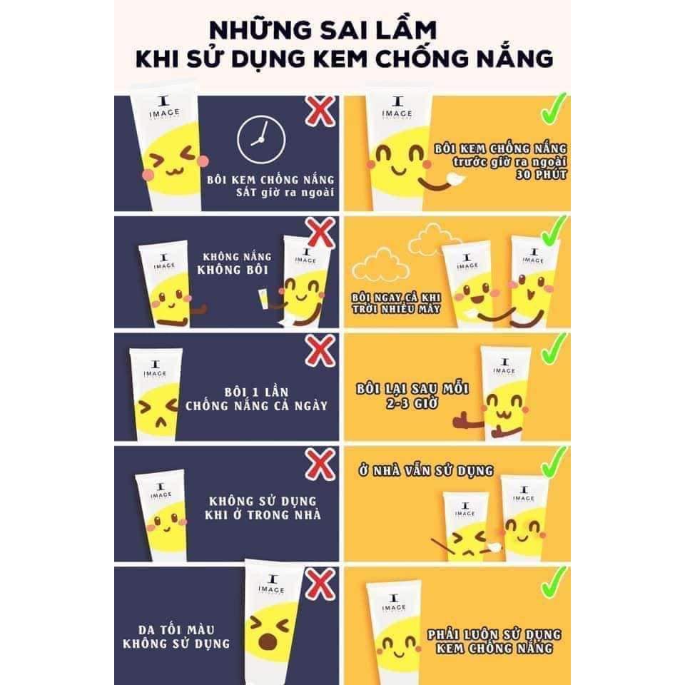 Kem chống nắng Ima ge Mỹ 91g và 170g