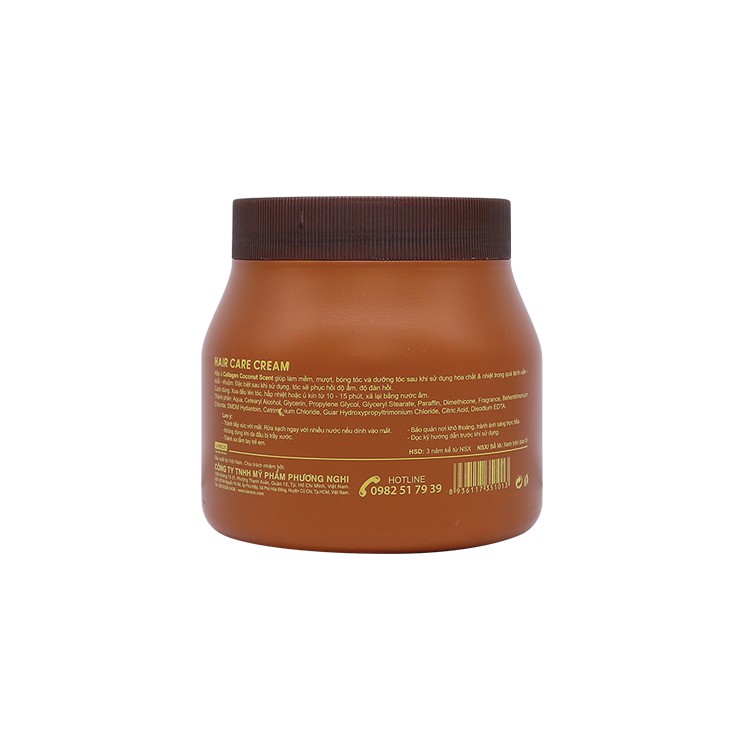 Hấp dầu (kem ủ tóc) mềm mượt, phục hồi khô xơ, hư tổn Collagen Coconut (Hương Dừa) Karanz 1000ml | BigBuy360 - bigbuy360.vn