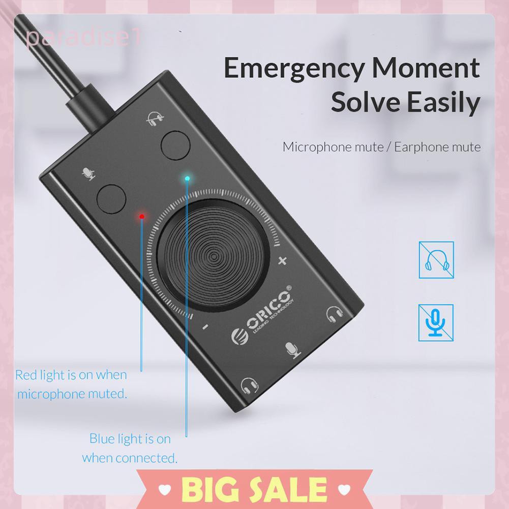 Usb Âm Thanh Orico SC2 Cho PC | BigBuy360 - bigbuy360.vn