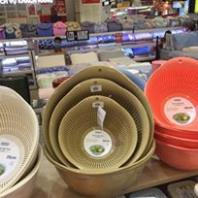 Bộ Thau Rổ Nhựa Cao Cấp Yoko INOCH - Nhựa Cao Cấp Chắc Chắn Sang Trọng, Gọn Gàng, An Toàn Cho Sức Khoẻ