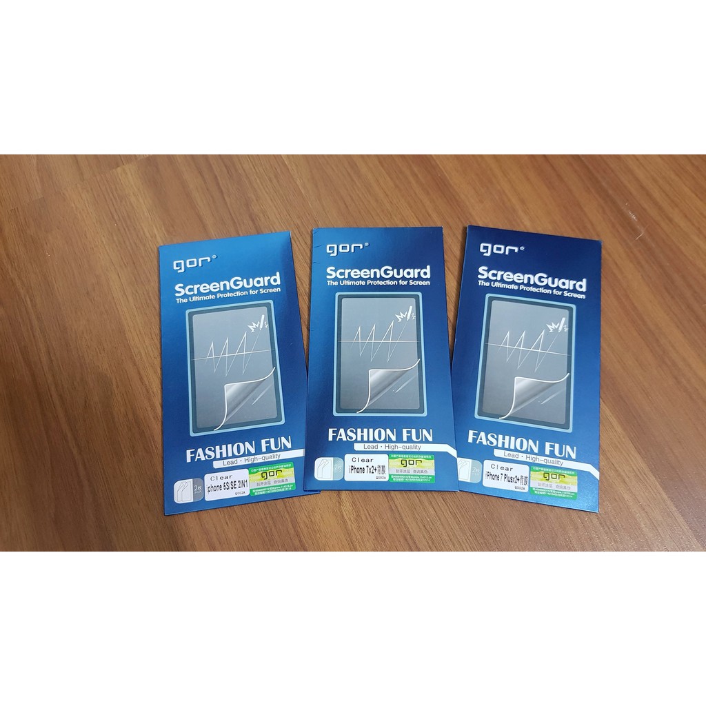 Dán màn hình GOR cho iPhone 5, SE, 6, 7 , 8, X
