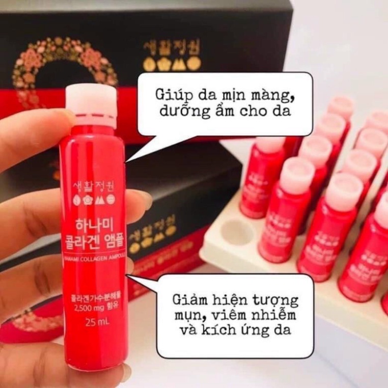 Nước uống Colagen Hanami LG Cao Cấp - Giúp bạn có làn da sáng mịn đẹp một cách tự nhiên [ Hàng Mới Về ]