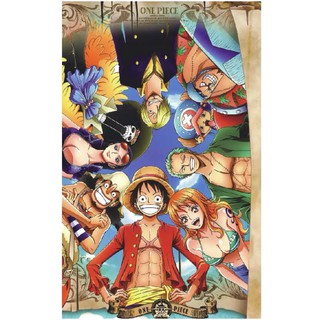 [Hàng đặt trước]Bộ xếp hình 1000 miếng hình One Piece kích cỡ 75x50cm