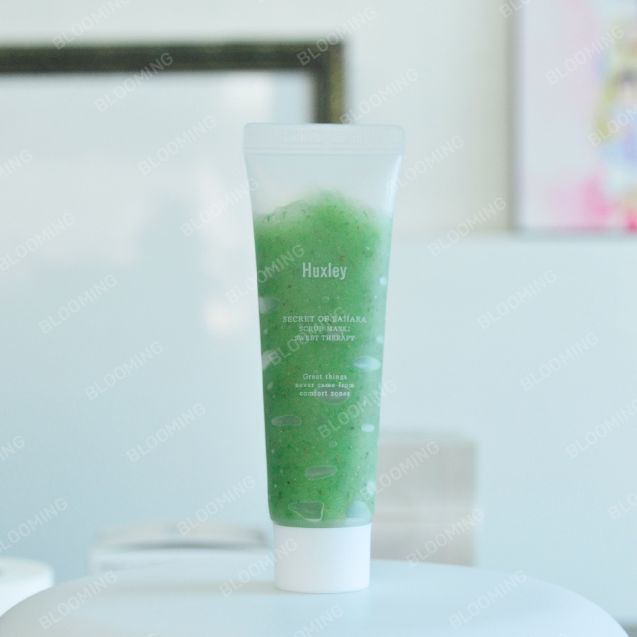 Tẩy tế bào chết da mặt môi body dành cho da mụn da khô da dầu nhạy cảm Huxley Scrub Mask Therapy 30g | BigBuy360 - bigbuy360.vn