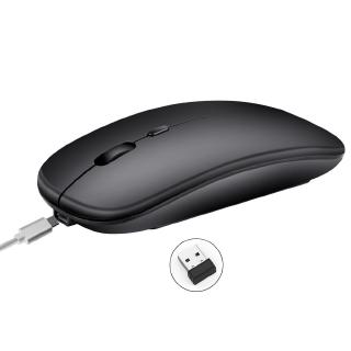 Chuột Không Dây Siêu Mỏng 2.4G Sạc Được
