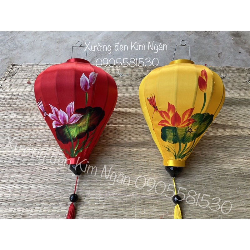 Đèn lồng  vẽ Hội An