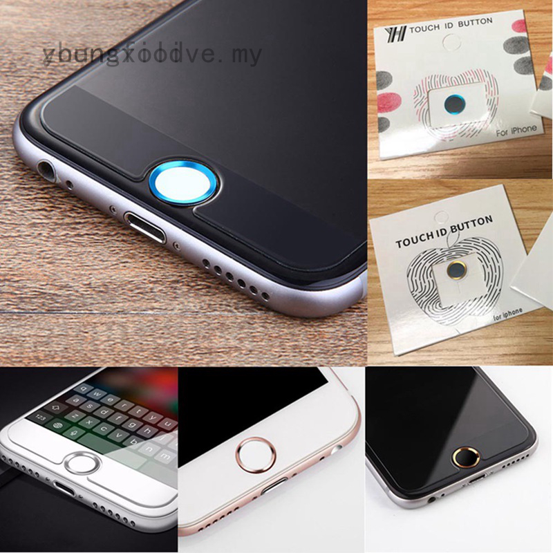 Miếng Dán Nút Home Cao Cấp Cho Iphone 7 6 6s 5s Plus Ipad