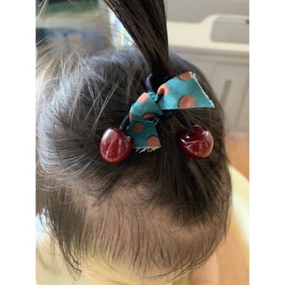 set 2 cột tóc trái cherry