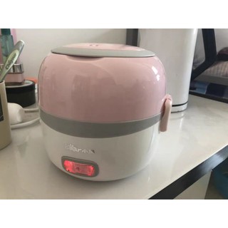 (CÓ SẴN)  HỘP CƠM HÂM NÓNG 2 TẦNG BEAR