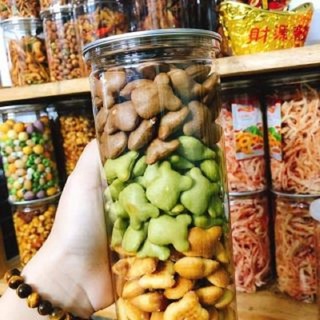 450g Bánh Gấu Mix 3 Vị (socola, dâu, kem sữa)