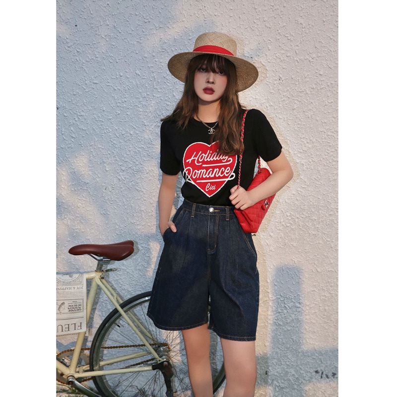 Áo Thun Dệt Kim Tay Ngắn Ôm Dáng Cổ Điển Thời Trang Mùa Xuân Mới Cho Nữ