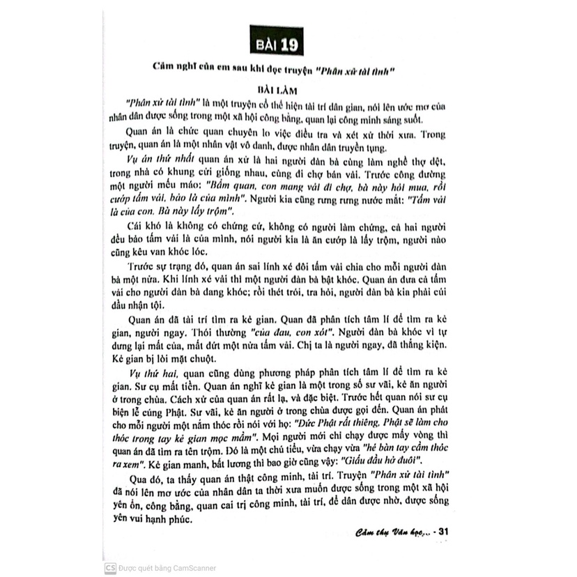 Sách- Cảm Thụ Văn Học Lớp 5