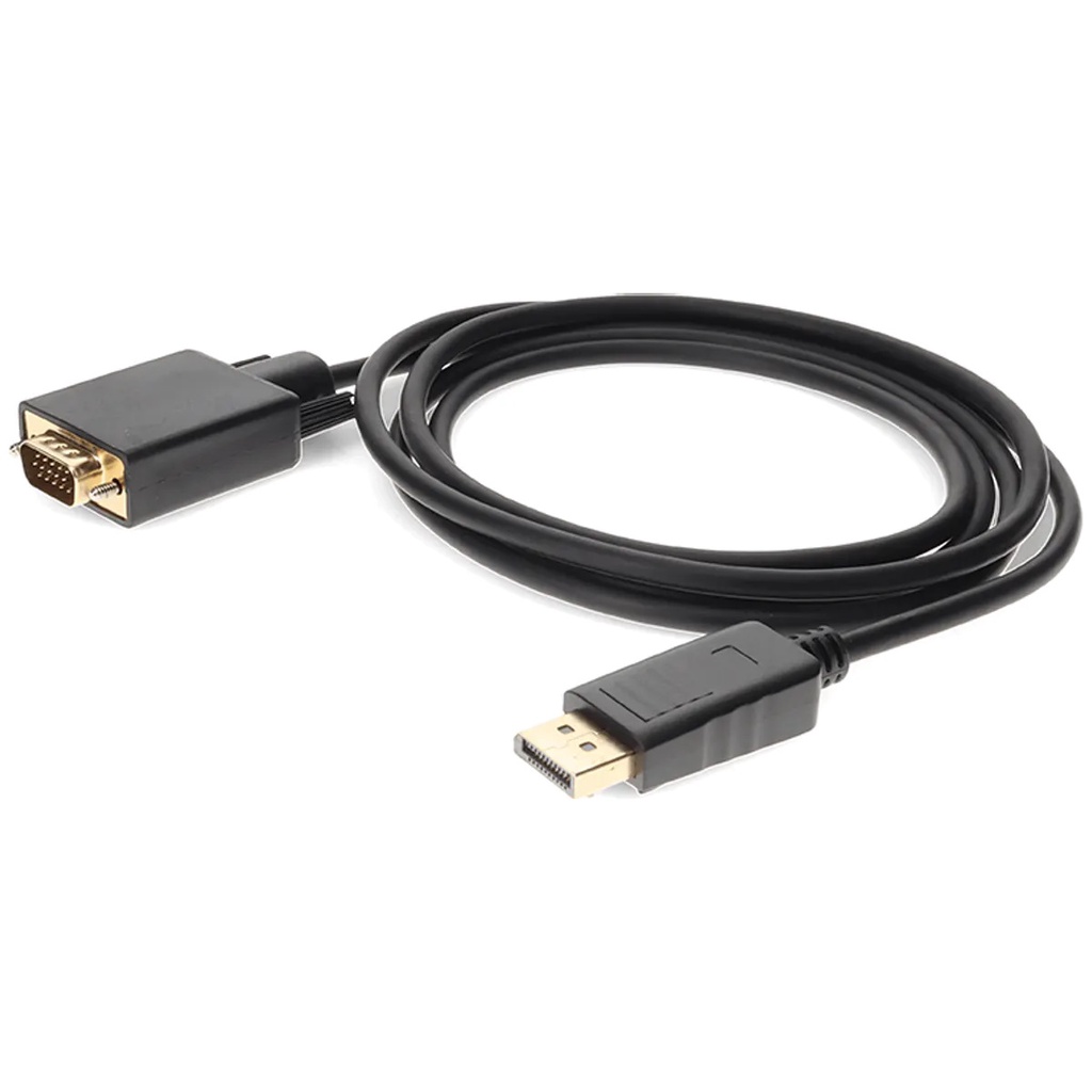 Cáp chuyển đổi DisplayPort sang VGA Full HD 1080P dài 1.8m - Cáp chuyển tín hiệu Display Port sang VGA