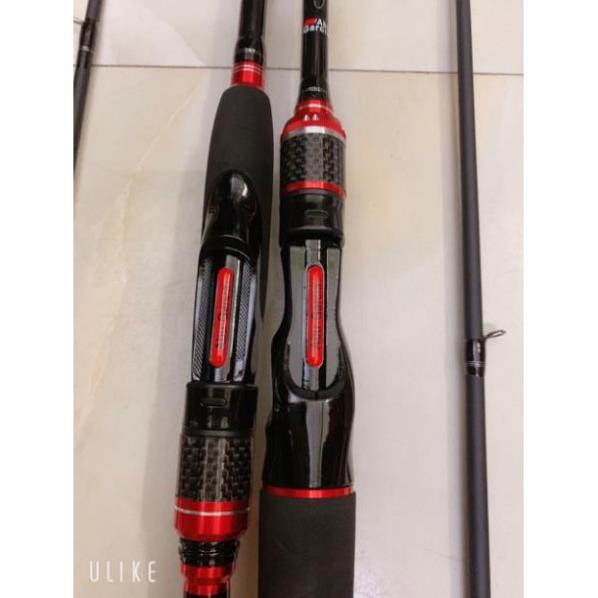 CẦN CÂU CÁ CẦN LURE Abu Black Max 702 MH ( TẶNG NGAY CƯỚC 300M ION TẢNG HÌNH ) CẦN CÂU LURE ĐỨNG VÀ NGANG CHÍNH HÃNG