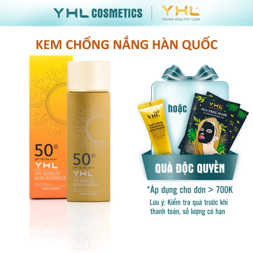 Kem Chống Nắng Hàn Quốc YHL Chống Tia UV Tốt SPF50 PA+