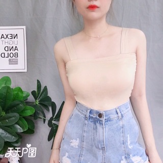 Áo thun 2 dây bản to (CÓ MÚT LÓT)