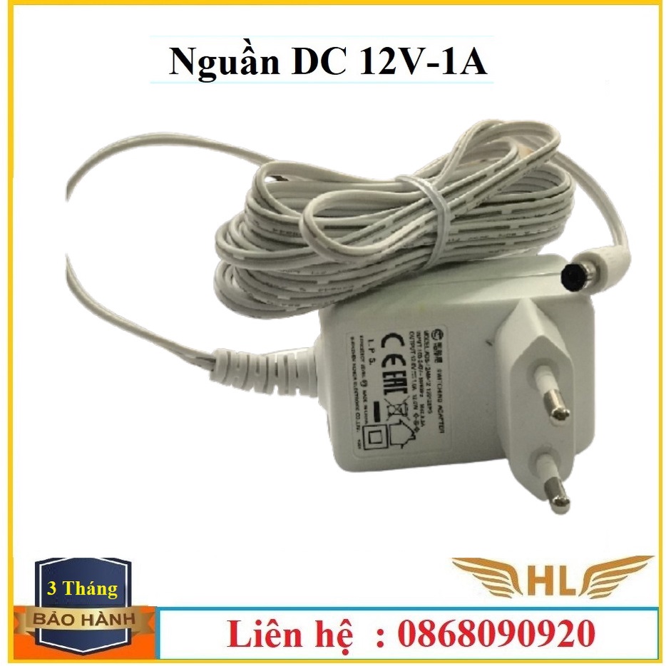 Nguồn DC 12V-1A Chuyên Dụng Cho Camera Ezviz  , Camera Imou, Camera Kbone  Hàng Chính Hãng BH 2 Năm