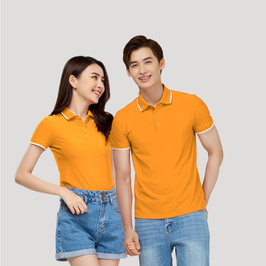 Áo polo YODY nữ có cổ bẻ vải thun thoáng mát co giãn tốt phông bền màu NPS33