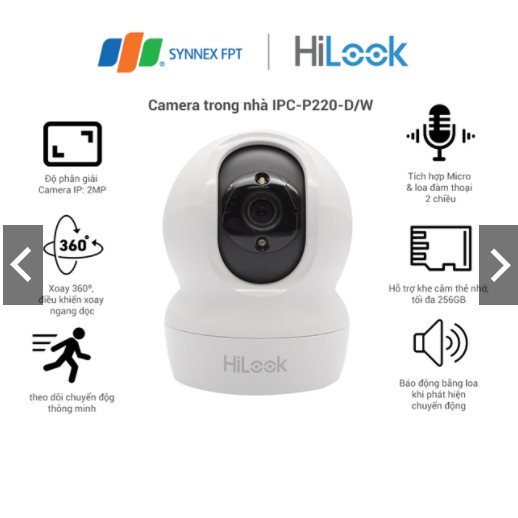 Camera Ip Wifi Imou A22 ranger 2c, Hilook Ipc-P220-D/W 2mp, FPT camera