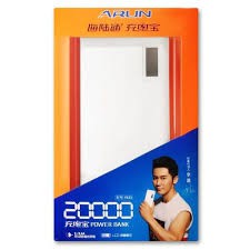 [Mã ELFLASH5 giảm 20K đơn 50K] Pin xạc Dự Dự Phòng ARUN 20.000mah Chính hãng (dung lượng chuẩn)