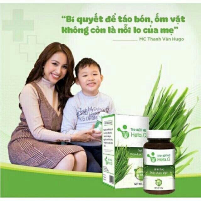 Tinh bột hẹ Heta.q cho bé táo bón  - hàng chính hãng