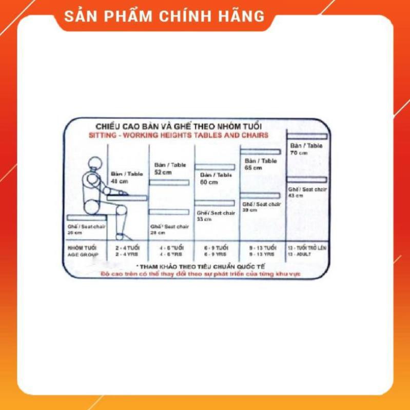 Bàn ghế học sinh Xuân Hòa cao cấp, chính hãng - Bảo hành 12 tháng Huy Anh