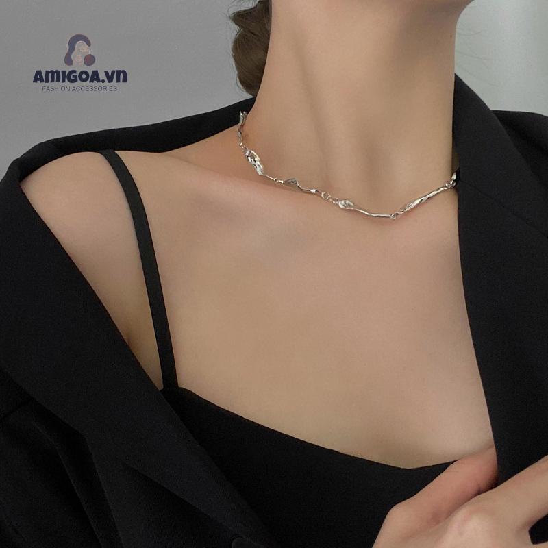 ✨✨Vòng cổ Thép Titan Phong Cách Hip Hop Thời Trang Cá Tính Cho Nữ