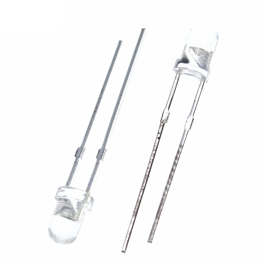 Set 100 Đèn Led Đi Ốt Kích Thước F3 / 3mm