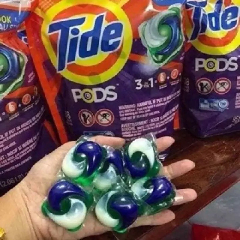 Một Thùng Viên Giặt Xả TIDE PODS 3 in 1 của Mỹ 168 viên — nhanh chóng, tiện lợi, thơm ngát cả ngày