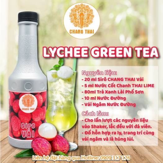 Siro Vải Chang Thai 1000ml