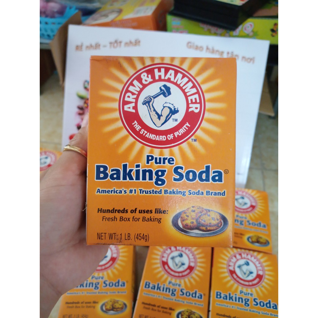 Baking soda, hộp 454g, hàng nhập khẩu