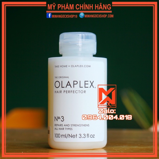 ✅[RẺ VÔ ĐỊCH] PHỤC HỒI LIÊN KẾT TÓC OLAPLEX HAIR PERFECTOR-PHỤC HỒI TÓC HƯ TỔN