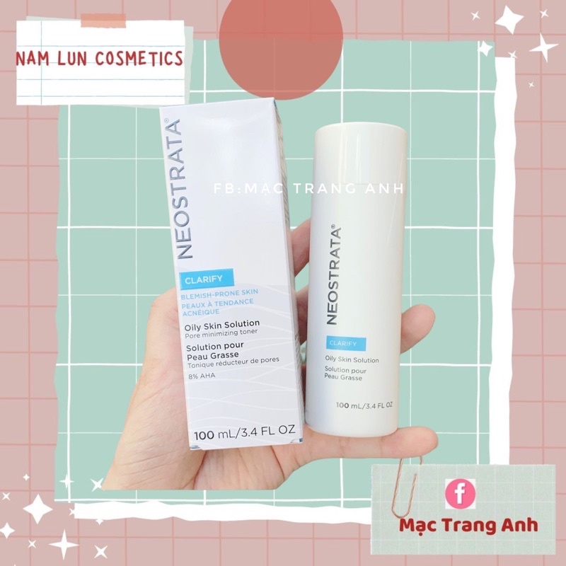 Tẩy da chết Neostrata Oily Skin Solution Lotion AHA 8%