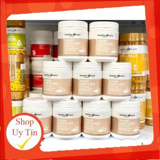 Viên uống Shark Cartilage 750mg Sụn Vi Cá Mập Healthy Care 200 viên - Hỗ trợ xương khớp